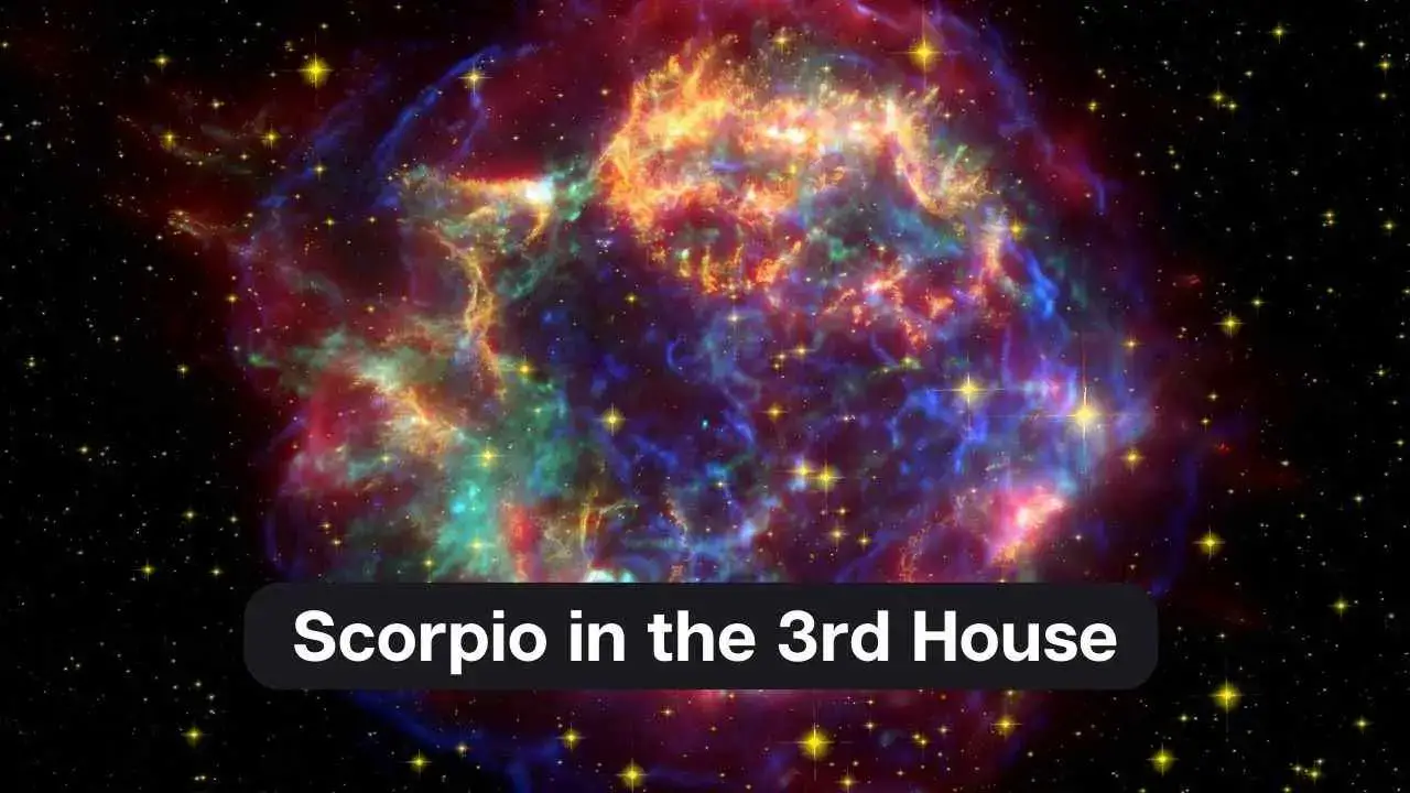 Escorpio en la Casa 3: una guía completa