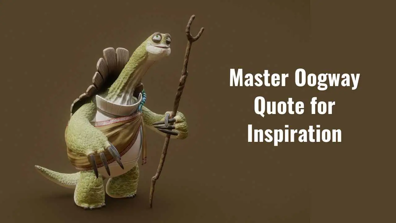 21 mejores citas del maestro Oogway para inspirarte