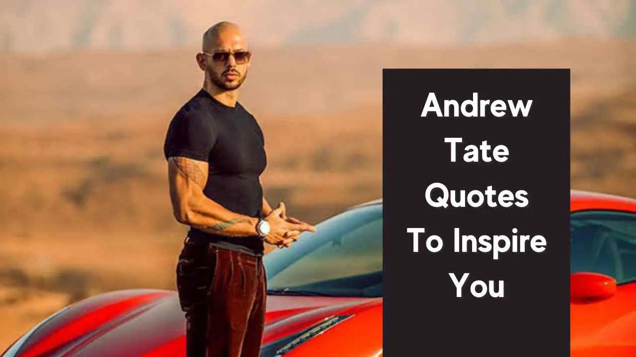 25 citas de Andrew Tate para inspirarte