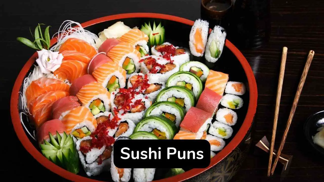 60 chistes y juegos de palabras sobre sushi de moda que te encantarán