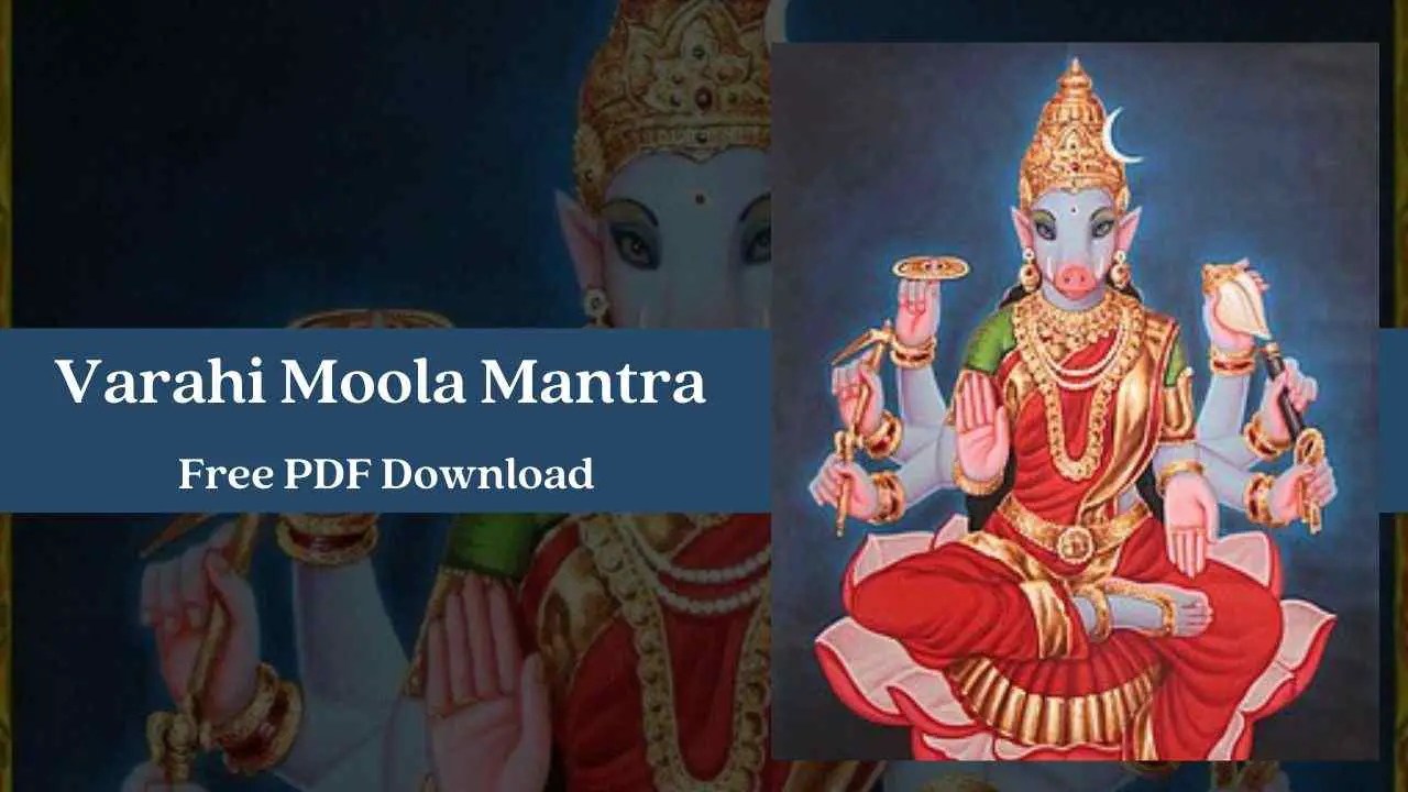 Mantra Varahi Moola en inglés | Descarga gratuita de PDF