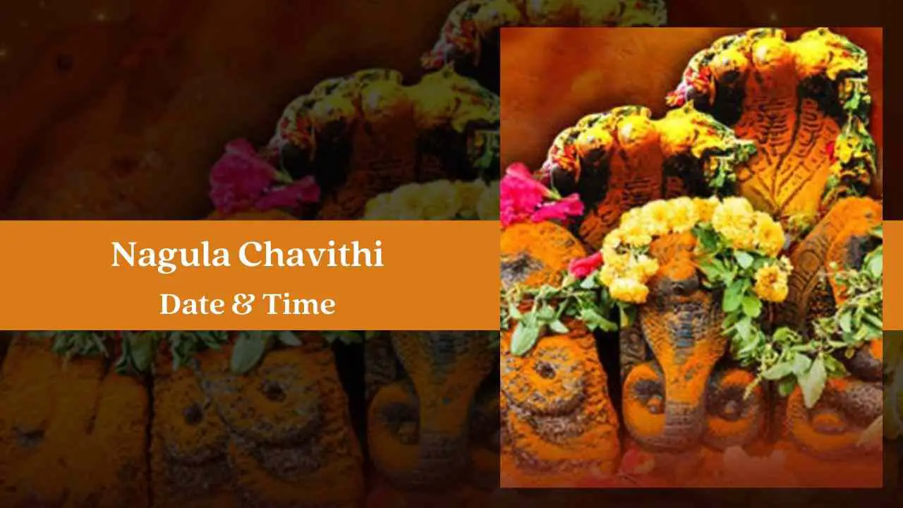 Nagula Chavithi : fecha, momento, Puja Mantra y significado Nagula Chavithi : fecha, momento, Puja Mantra y significado